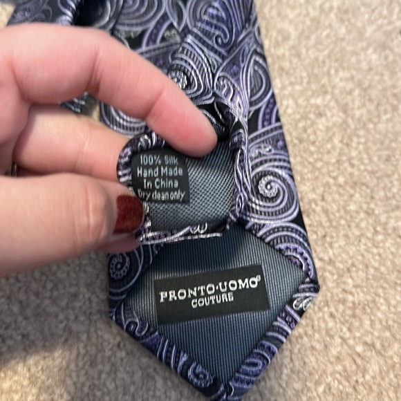 Pronto Uomo couture tie - Picture 4 of 4